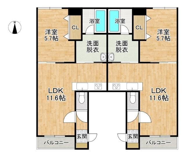  間取り図写真