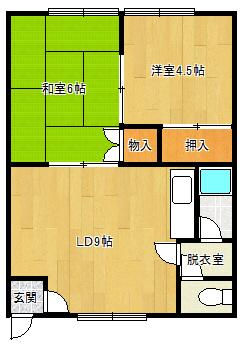  間取り図写真