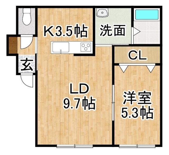  間取り図写真