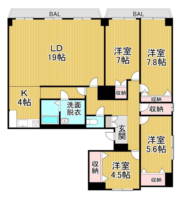  間取り図写真