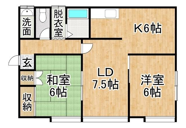  間取り図写真