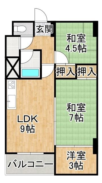 間取り図写真