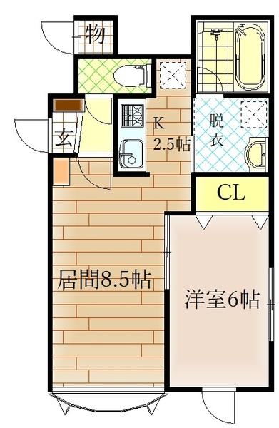  間取り図写真