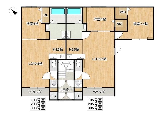  間取り図写真