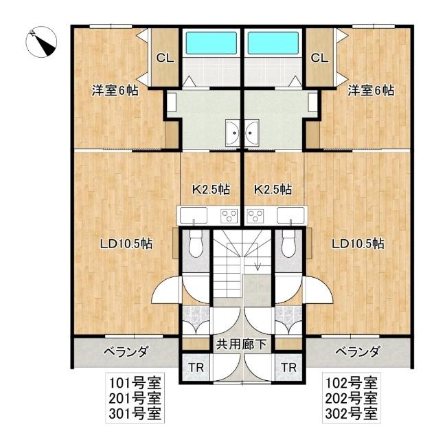  間取り図写真