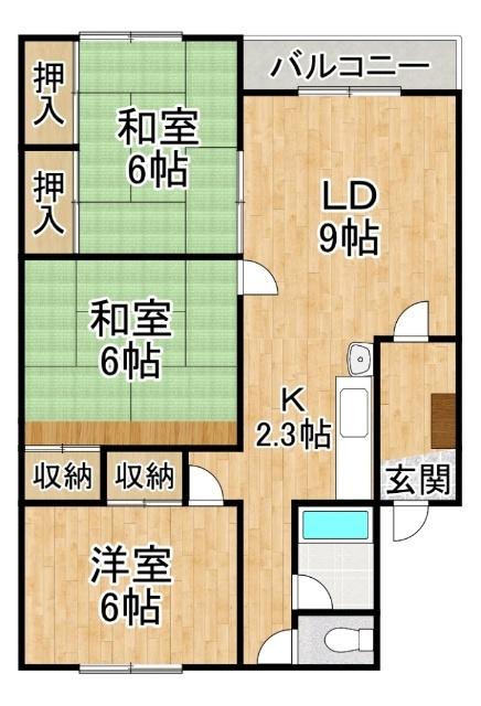  間取り図写真