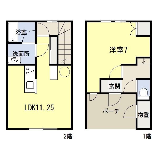  間取り図写真