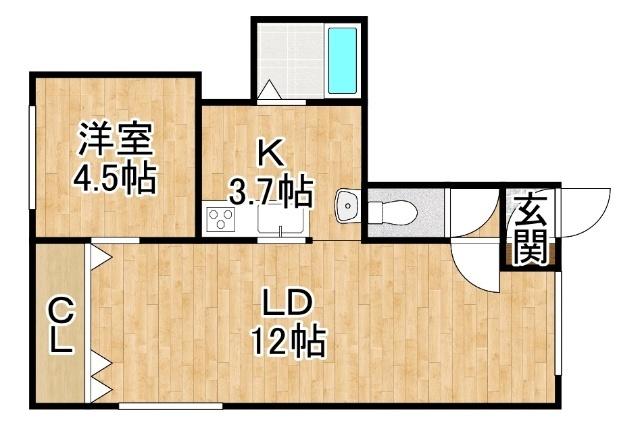 間取り図写真