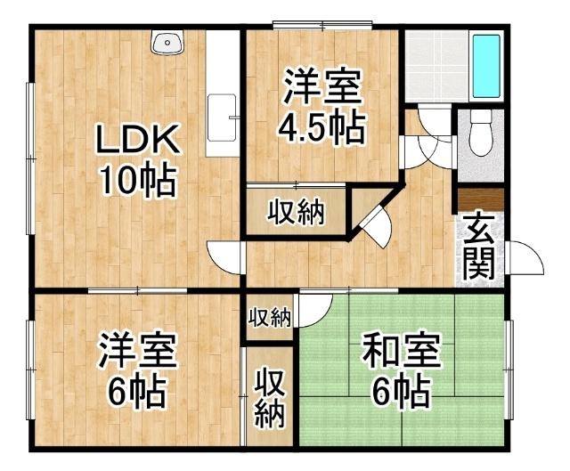  間取り図写真