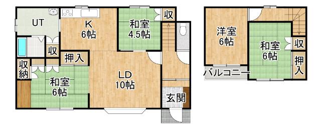  間取り図写真