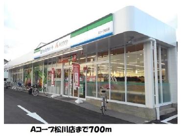 Ａコープ松川店：700m