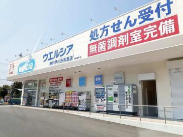 ウエルシア神戸伊川谷有瀬店：750m