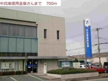 中兵庫信用金庫　社支店：700m