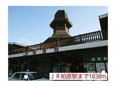 柏原駅：1030m