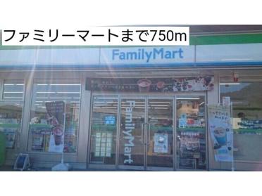 ファミリーマート：750m