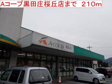 Aコープ　黒田庄桜丘店：210m
