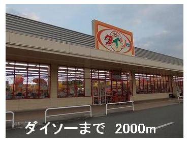 ダイソー：2000m