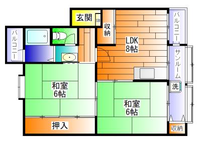  間取り図写真