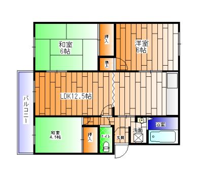  間取り図写真