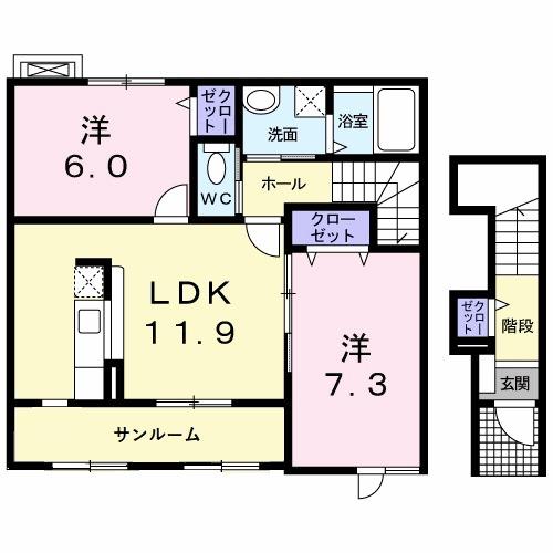  間取り図写真