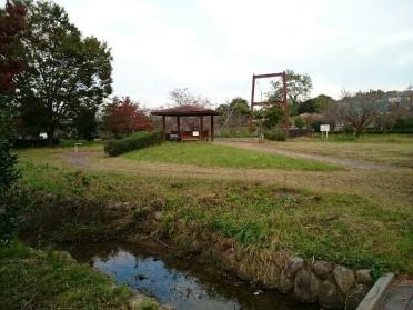 大沢川親水公園：800m