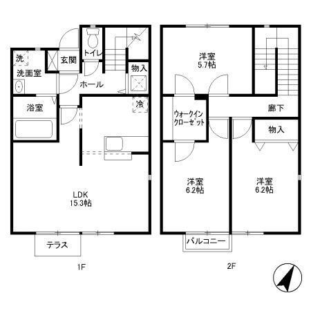  間取り図写真
