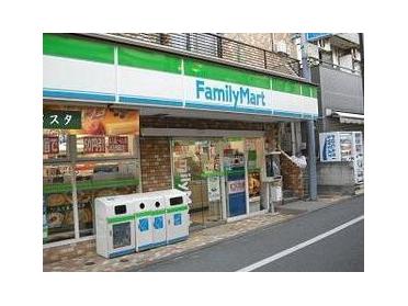 ファミリーマート南田辺駅前店：295m