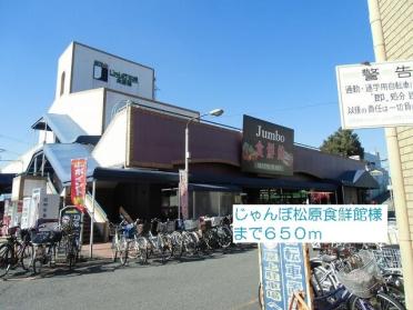 じゃんぼ松原食鮮館様：650m