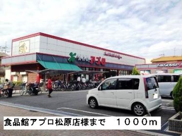 食品館アプロ松原店様：1000m