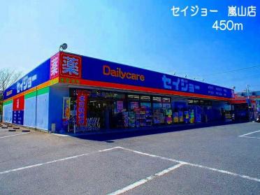 セイジョー　嵐山店：450m