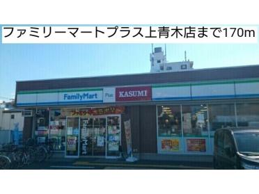 ファミリーマートプラス上青木店：170m