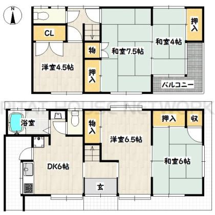 間取り図写真