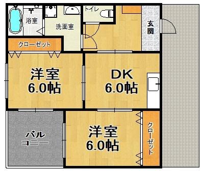  間取り図写真