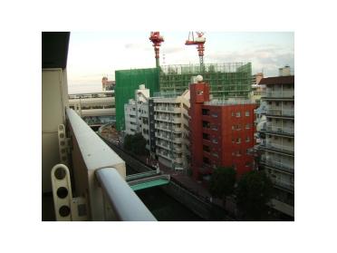 バルコニーから京急蒲田駅見えます！