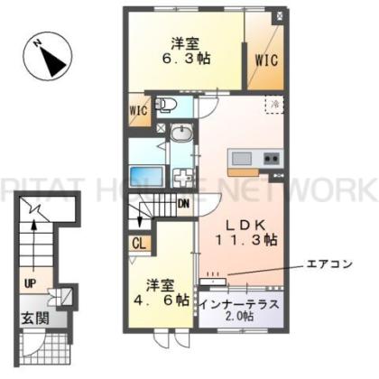  間取り図写真