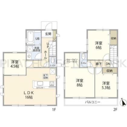  間取り図写真