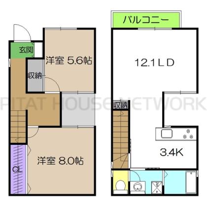  間取り図写真