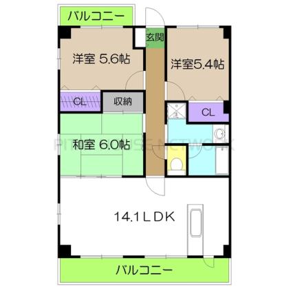  間取り図写真