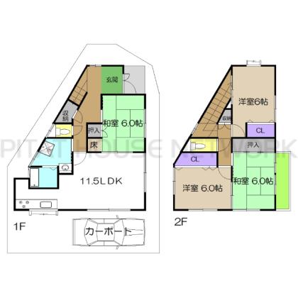  間取り図写真