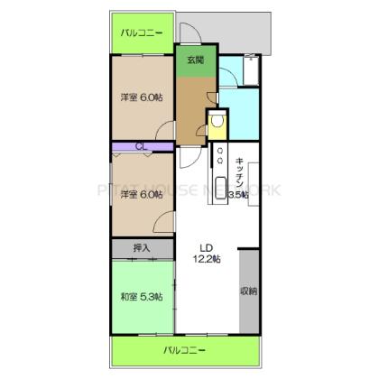  間取り図写真