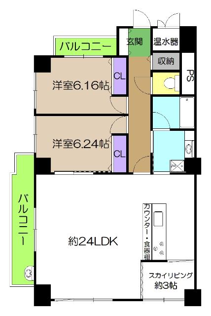  間取り図写真