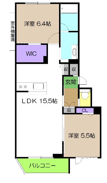  間取り図写真