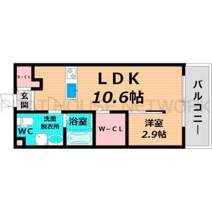 大阪市鶴見区横堤アパート 間取り図写真