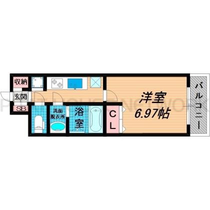 大阪市鶴見区放出東マンション 間取り図写真