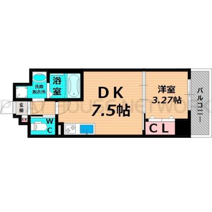 大阪市城東区新喜多東マンション 間取り図写真