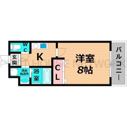 大阪市城東区新喜多東マンション 間取り図写真