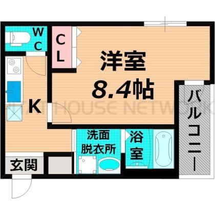 大阪市旭区赤川アパート 間取り図写真