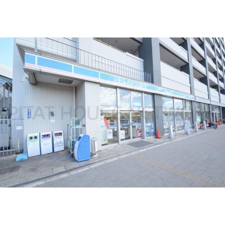 門真市三ツ島マンション 周辺環境写真1 ローソン門真南駅前店：519m