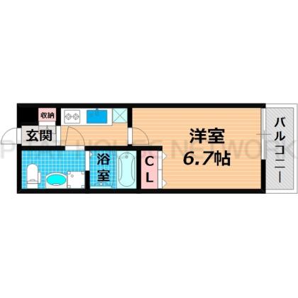 大阪市旭区清水マンション 間取り図写真