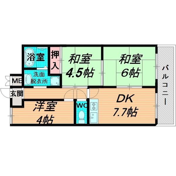  間取り図写真